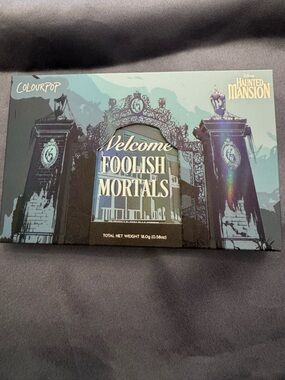 ColourPop Welcome Foolish Mortals Palette - Teal & Purple Eyeshadow